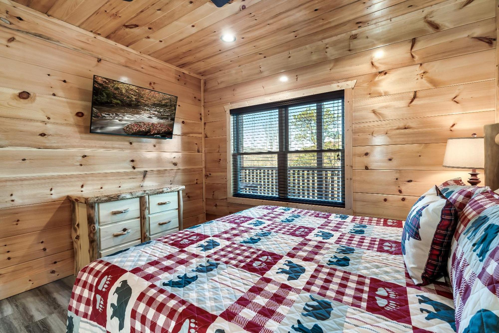 Full Equipped Cabin With A Pool And Game Room Smokies Views Gatlinburg Dış mekan fotoğraf