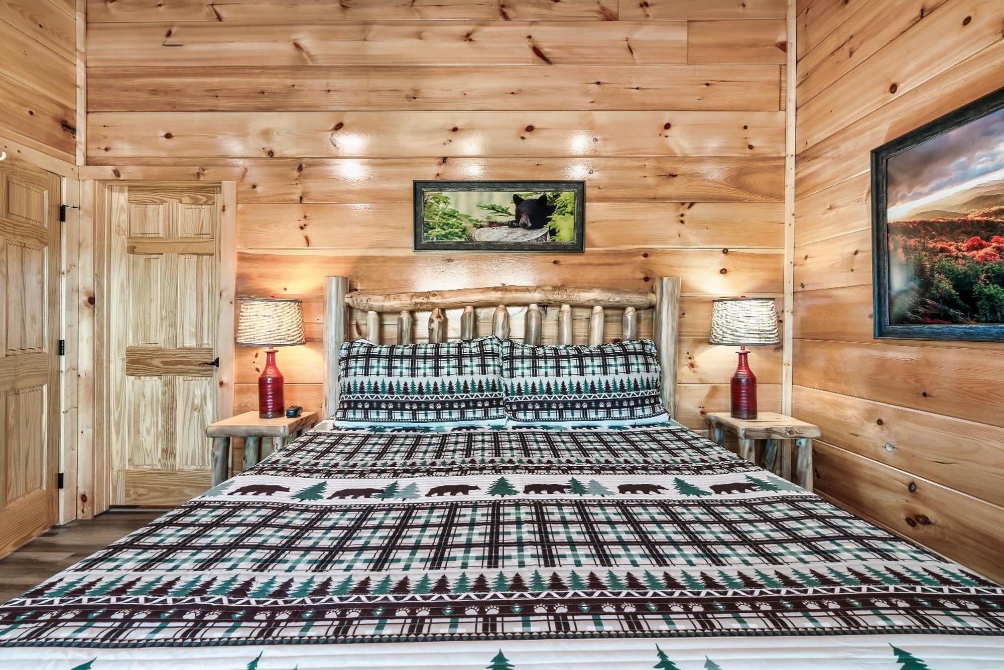 Full Equipped Cabin With A Pool And Game Room Smokies Views Gatlinburg Dış mekan fotoğraf