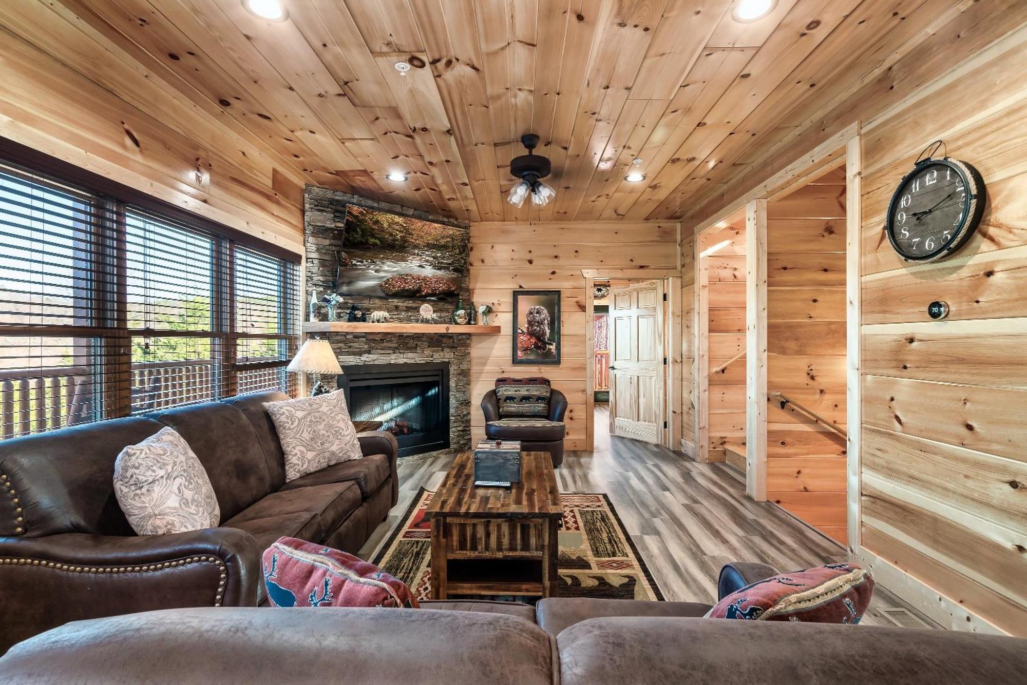 Full Equipped Cabin With A Pool And Game Room Smokies Views Gatlinburg Dış mekan fotoğraf