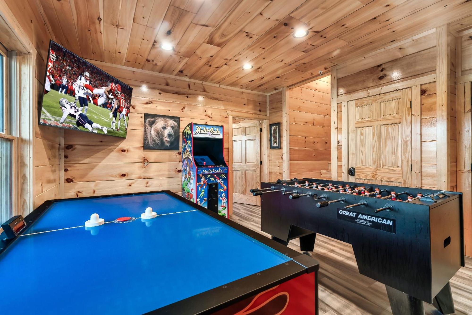 Full Equipped Cabin With A Pool And Game Room Smokies Views Gatlinburg Dış mekan fotoğraf