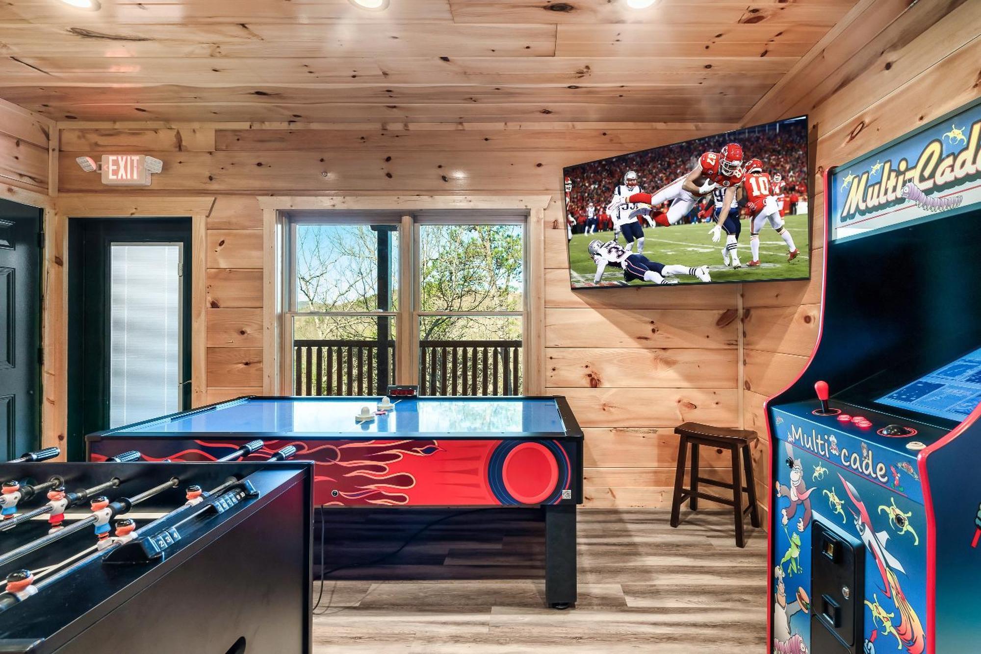 Full Equipped Cabin With A Pool And Game Room Smokies Views Gatlinburg Dış mekan fotoğraf
