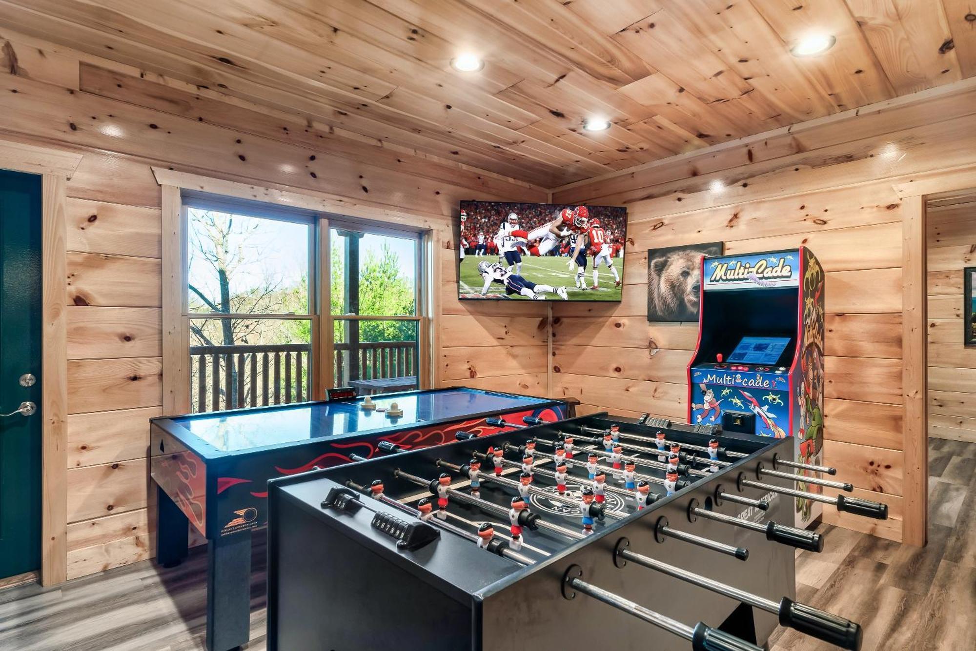 Full Equipped Cabin With A Pool And Game Room Smokies Views Gatlinburg Dış mekan fotoğraf